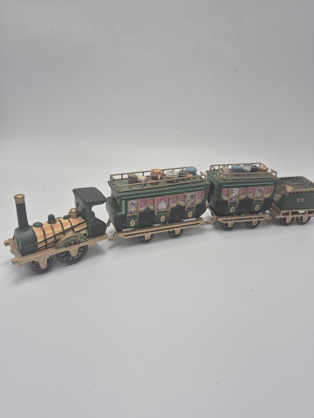 Department 56, the flying scott train set of four